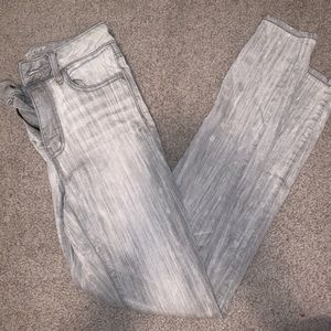 Gray high rise jeans!